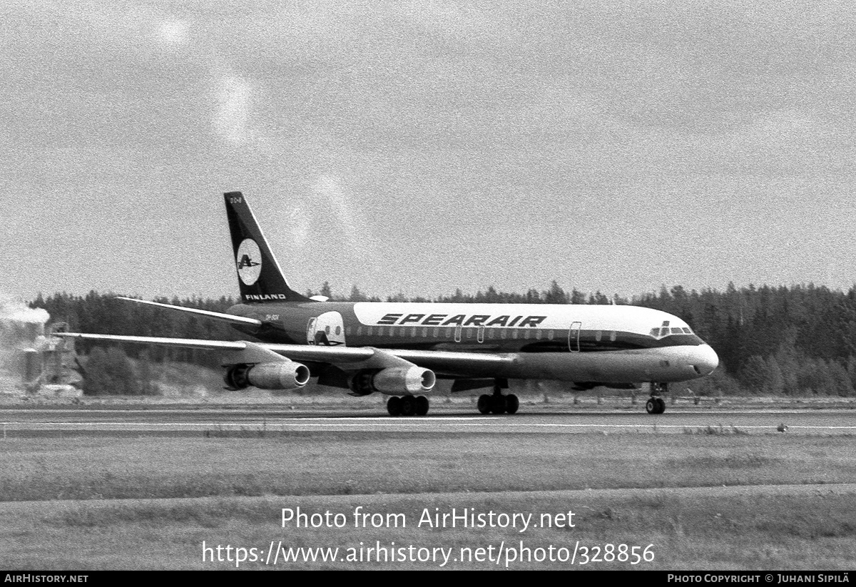 Aircraft Photo of OH-SOA | Douglas DC-8-32 | Spearair | AirHistory.net #328856