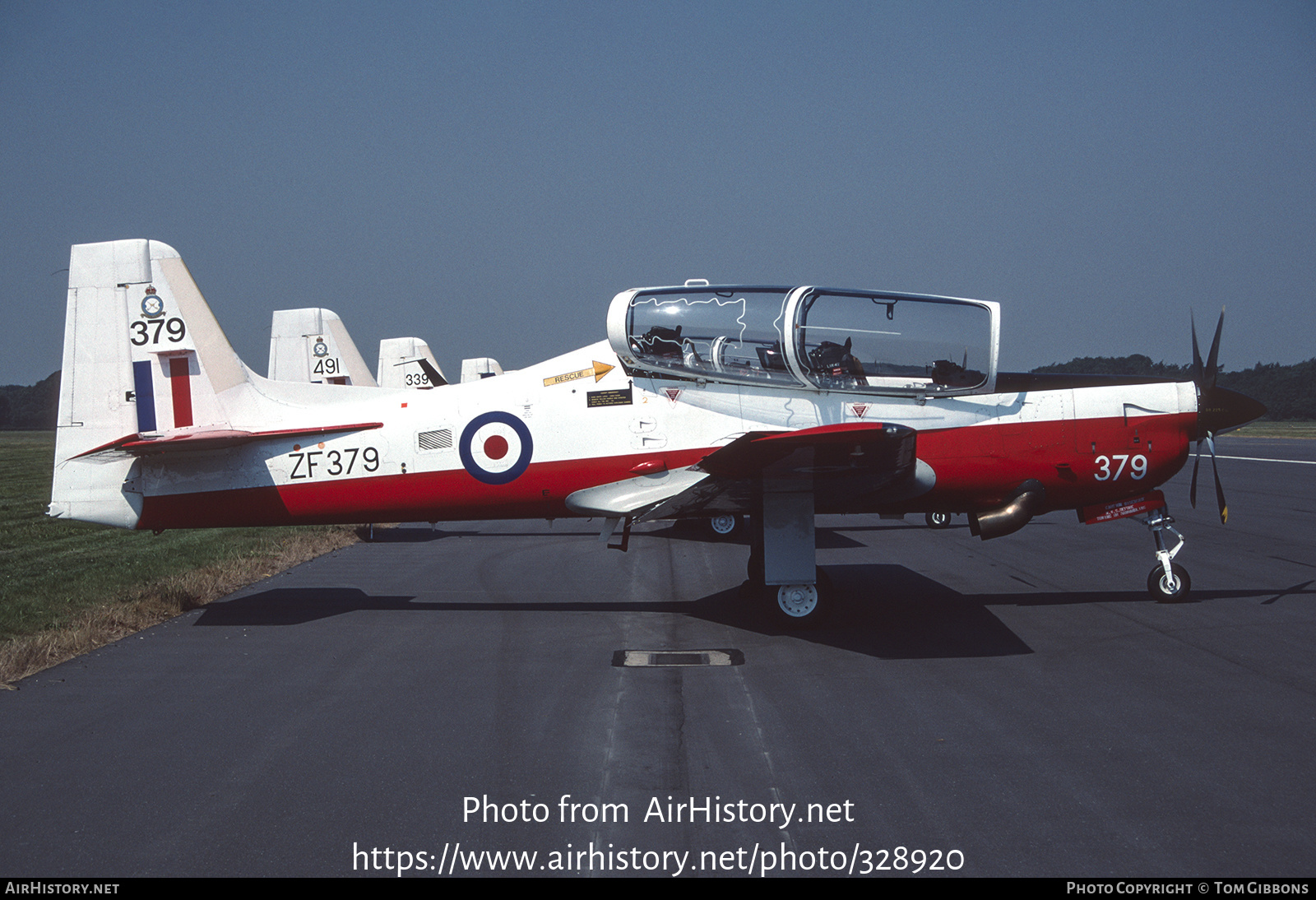 Aircraft Photo of ZF379 | Short S-312 Tucano T1 | UK - Air Force | AirHistory.net #328920