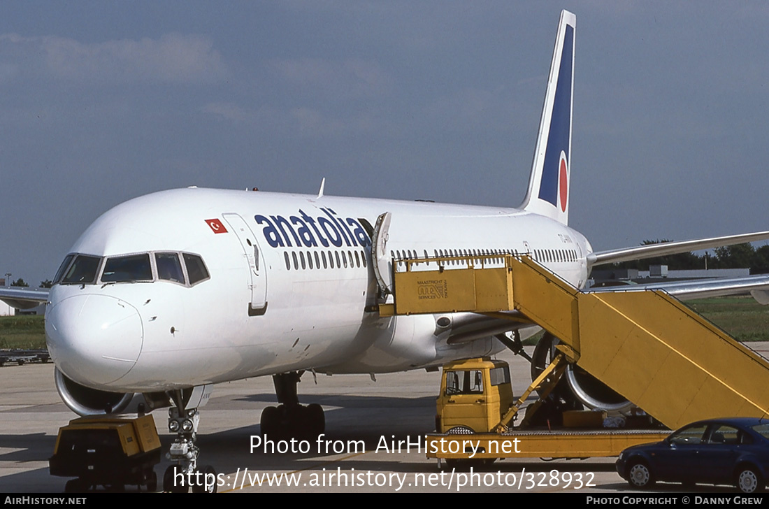 Aircraft Photo of TC-ANN | Boeing 757-27B | Air Anatolia | AirHistory.net #328932