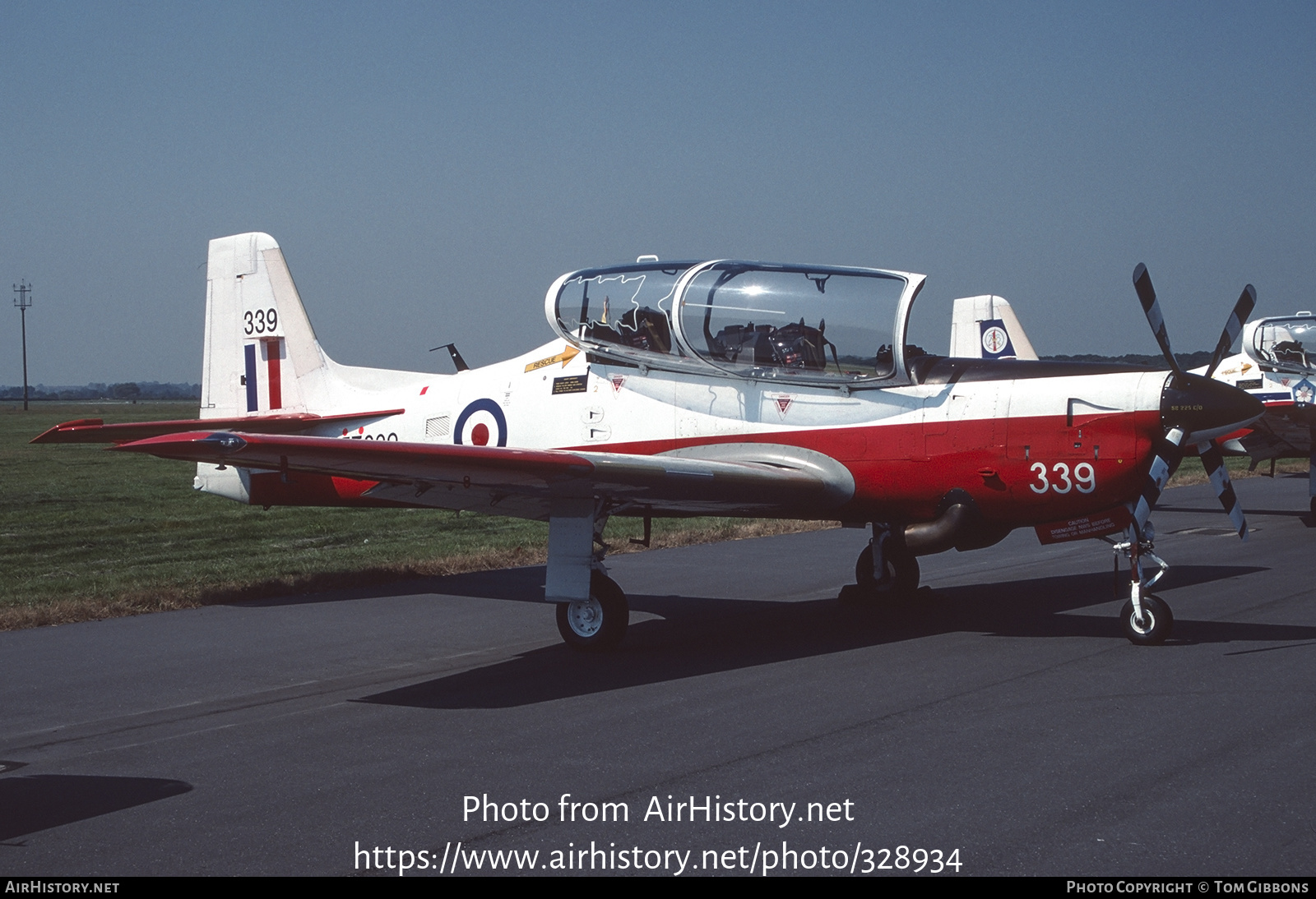 Aircraft Photo of ZF339 | Short S-312 Tucano T1 | UK - Air Force | AirHistory.net #328934