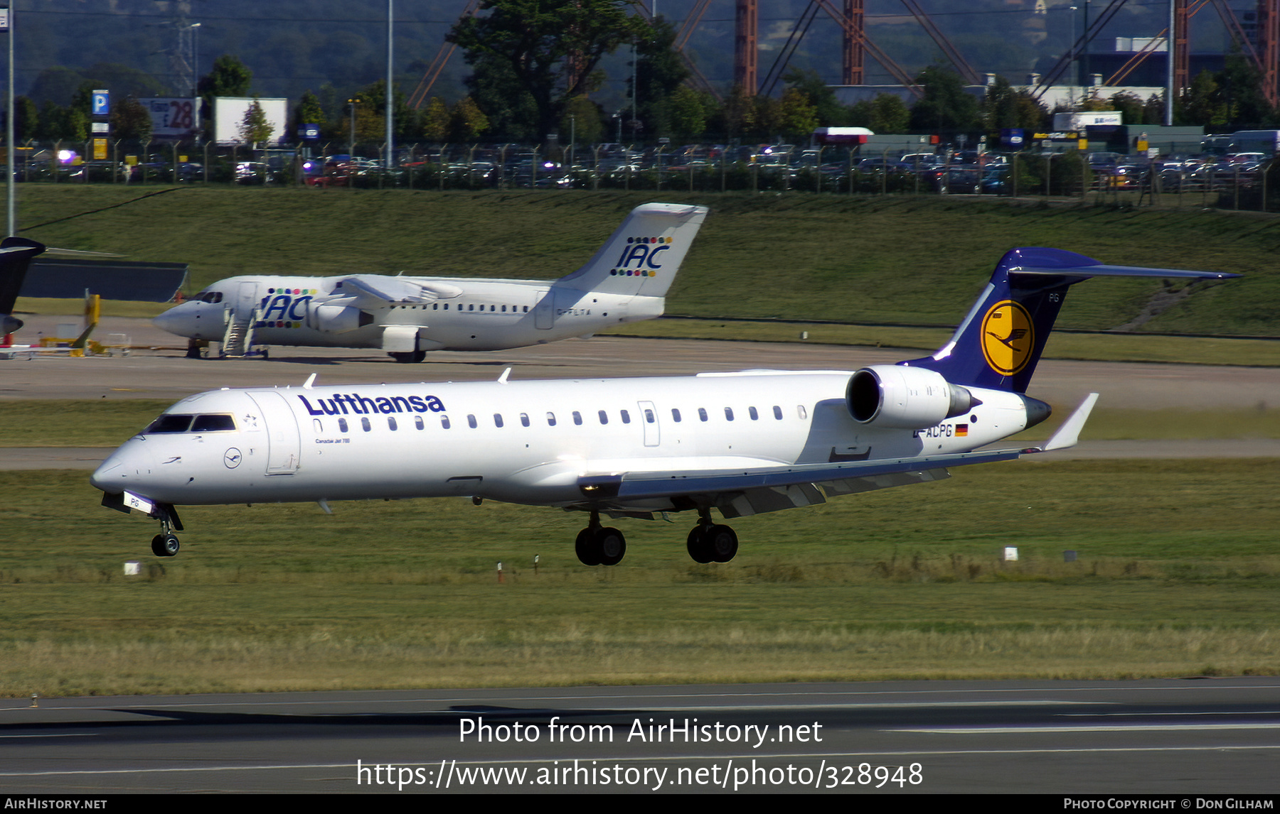 Aircraft Photo of D-ACPG | Bombardier CRJ-701ER (CL-600-2C10) | Lufthansa | AirHistory.net #328948