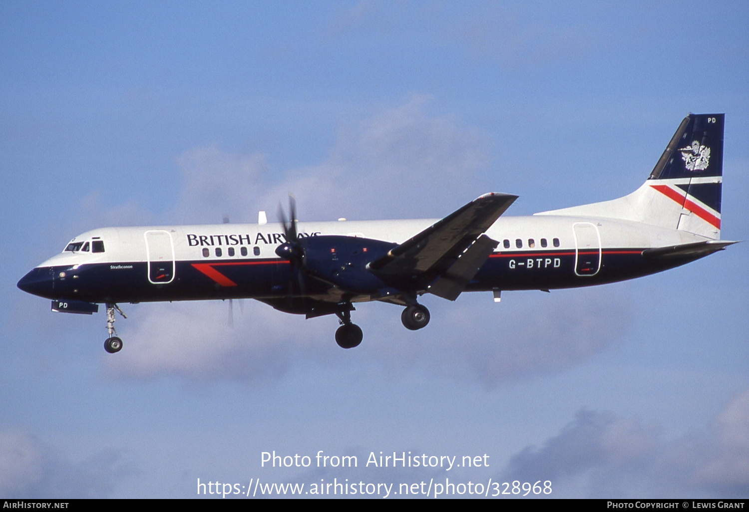 Aircraft Photo of G-BTPD | British Aerospace ATP | British Airways | AirHistory.net #328968