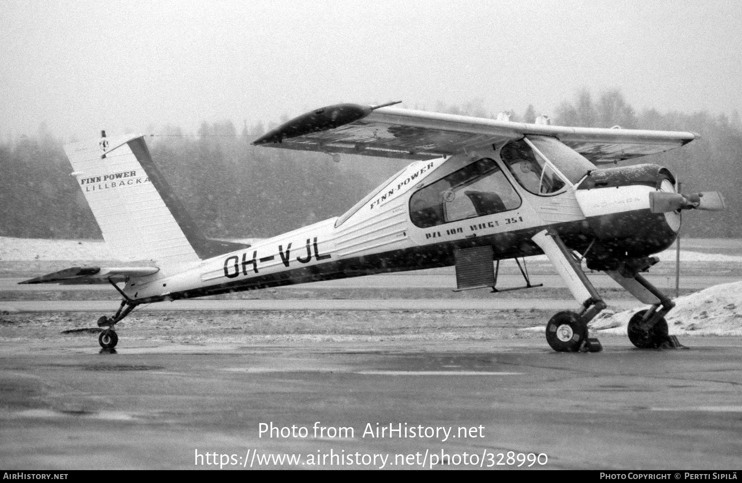 Aircraft Photo of OH-VJL | PZL-Okecie PZL-104 Wilga 35A | Lillbacka | AirHistory.net #328990