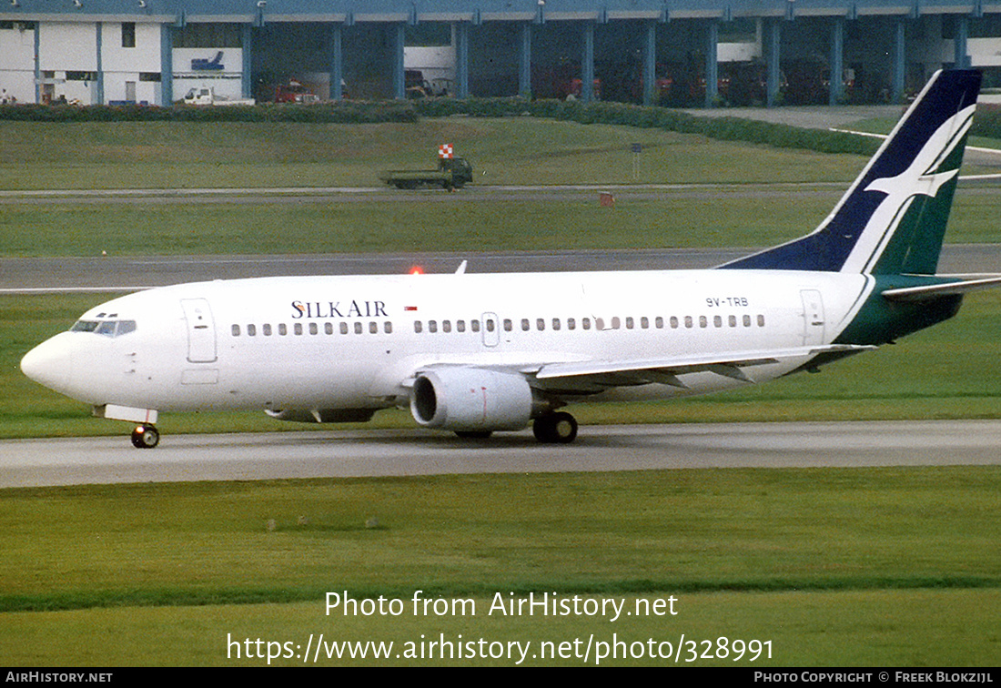 Aircraft Photo of 9V-TRB | Boeing 737-3Y0 | SilkAir | AirHistory.net #328991