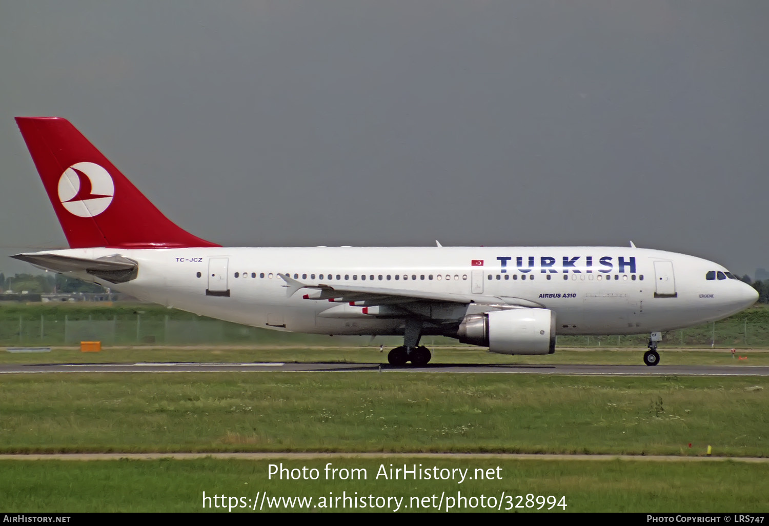 Aircraft Photo of TC-JCZ | Airbus A310-304 | Turkish Airlines | AirHistory.net #328994