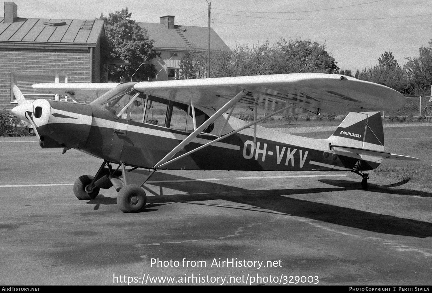 Aircraft Photo of OH-VKV | Piper PA-18-150 Super Cub | Karhumäki | AirHistory.net #329003