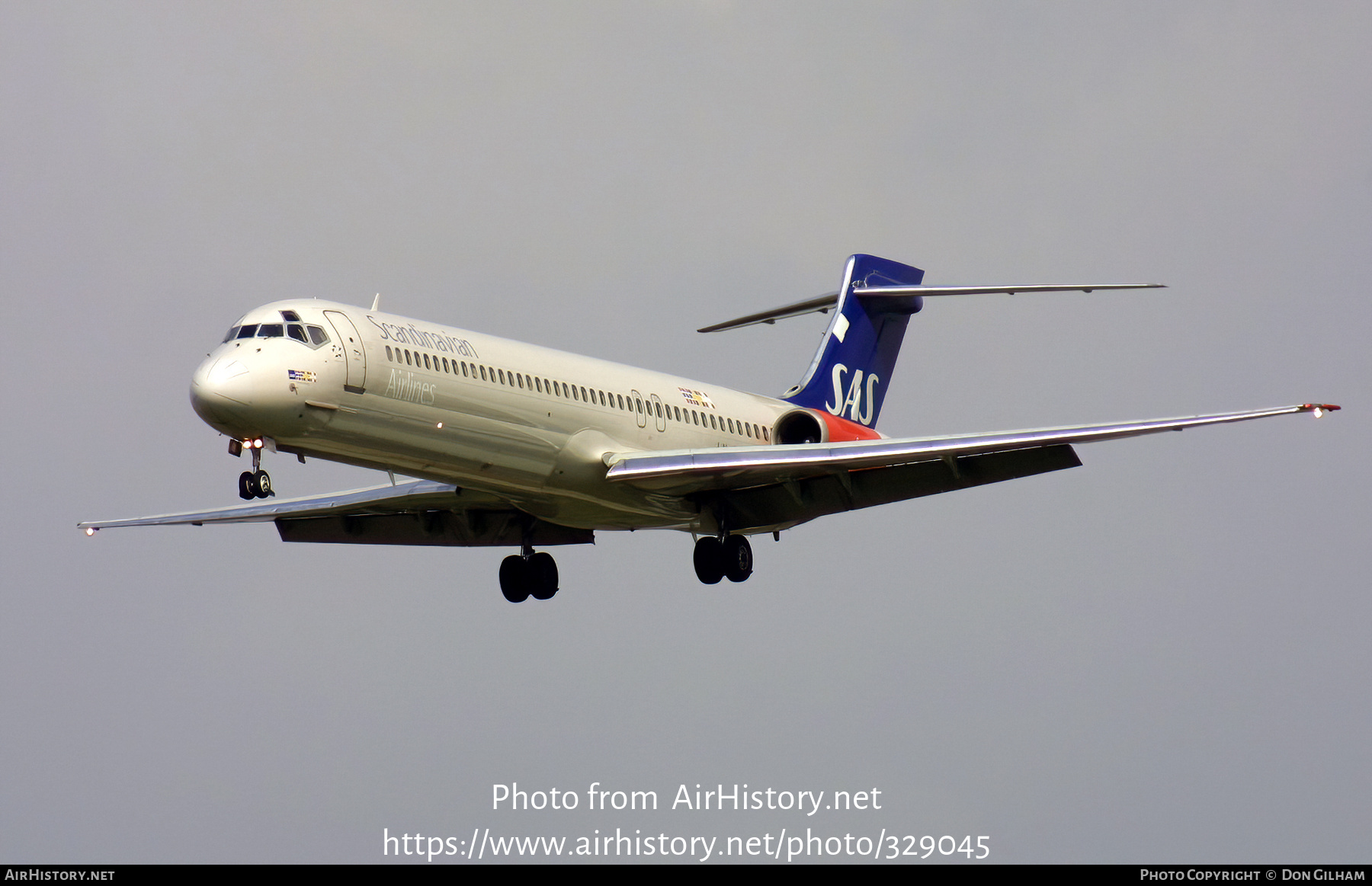 Aircraft Photo of LN-RMJ | McDonnell Douglas MD-81 (DC-9-81) | Scandinavian Airlines - SAS | AirHistory.net #329045