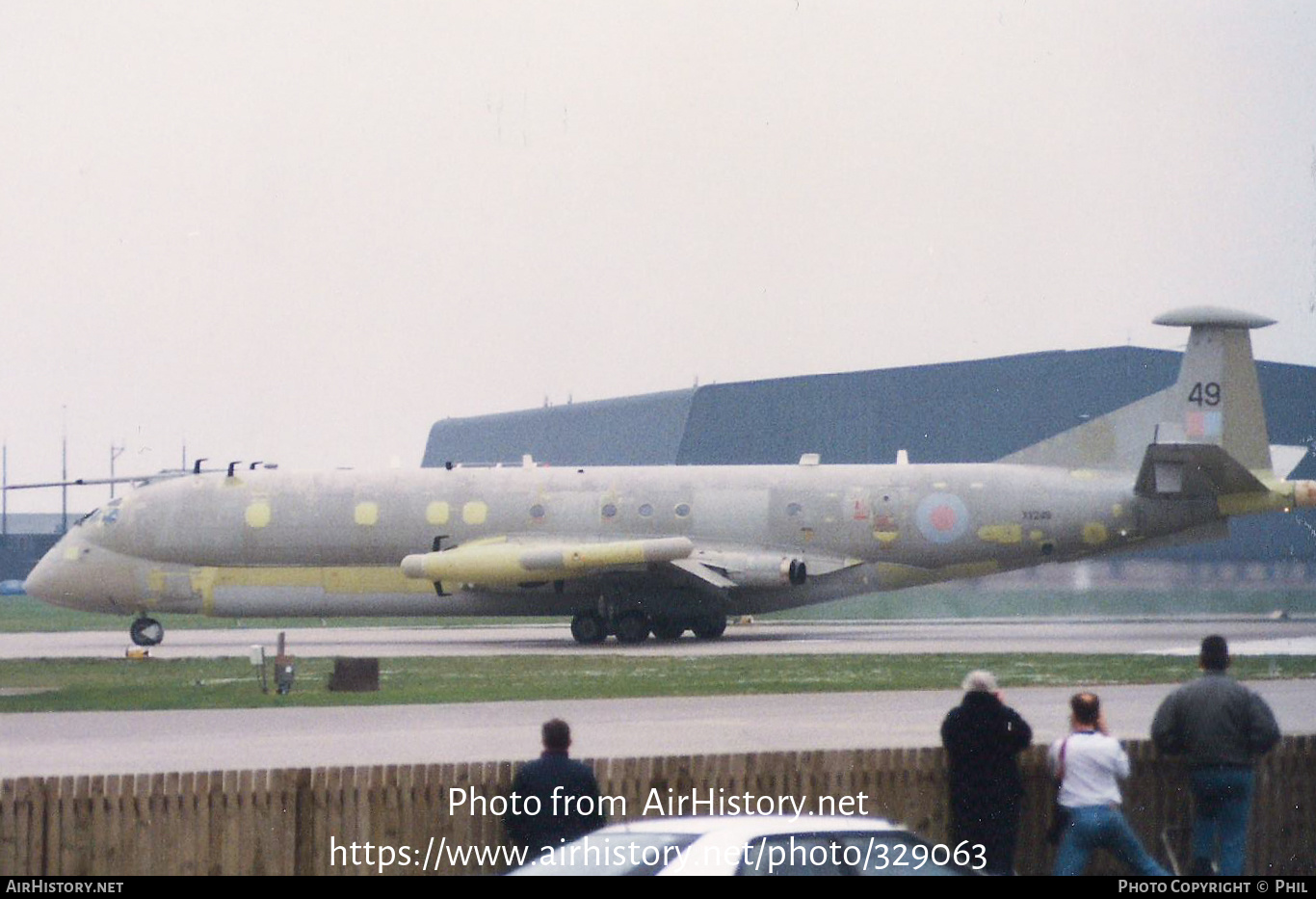 Aircraft Photo of XV249 | Hawker Siddeley HS-801 Nimrod R.1P | UK - Air Force | AirHistory.net #329063