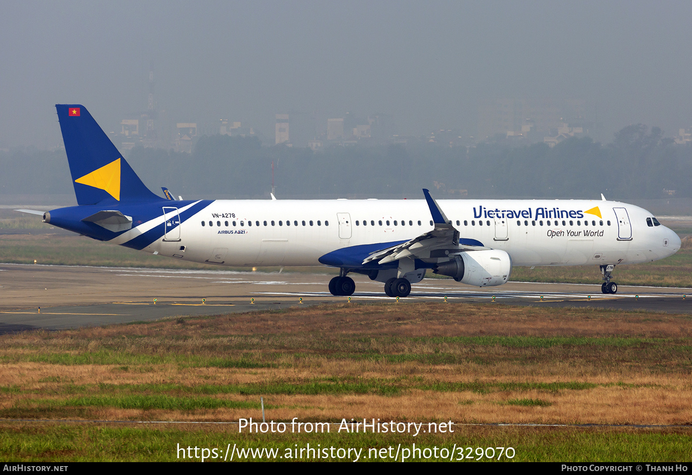 Aircraft Photo of VN-A278 | Airbus A321-211 | Vietravel Airlines | AirHistory.net #329070