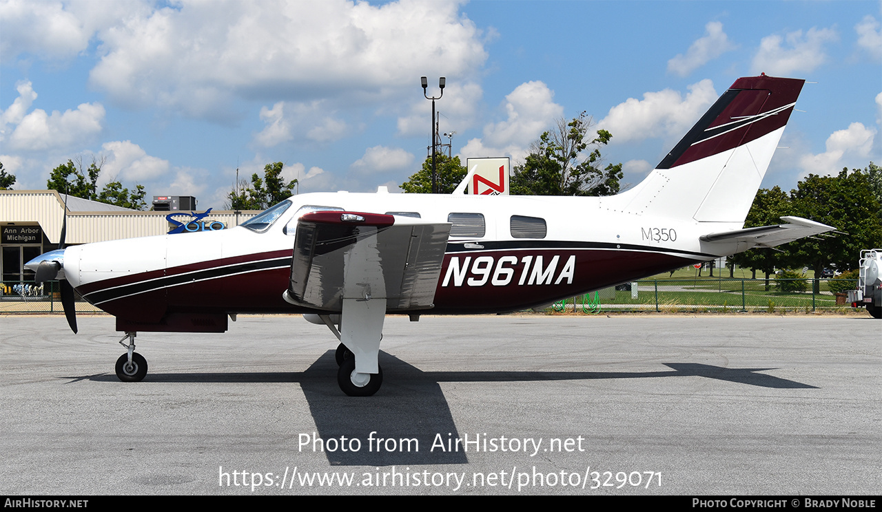 Aircraft Photo of N961MA | Piper PA-46-350P M350 | AirHistory.net #329071