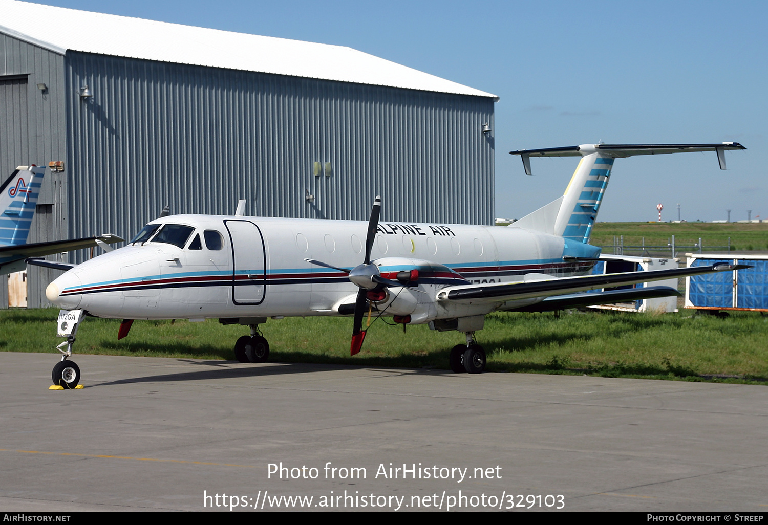 Aircraft Photo of N172GA | Beech 1900C | Alpine Air | AirHistory.net #329103