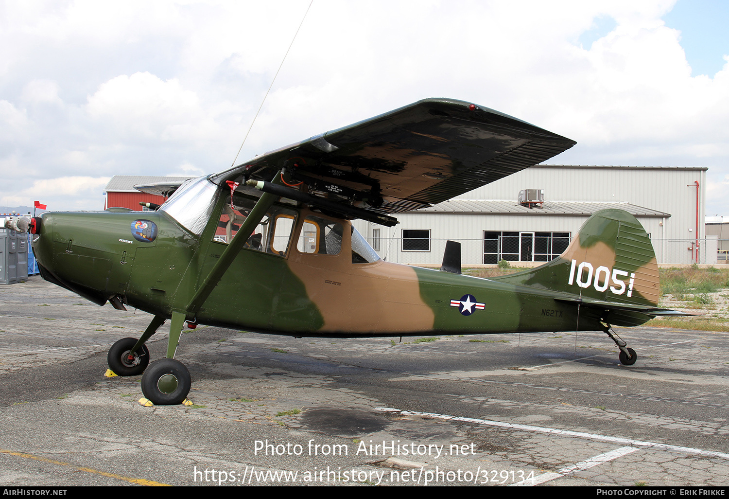 Aircraft Photo of N62TX | Cessna O-1E Bird Dog | USA - Air Force | AirHistory.net #329134