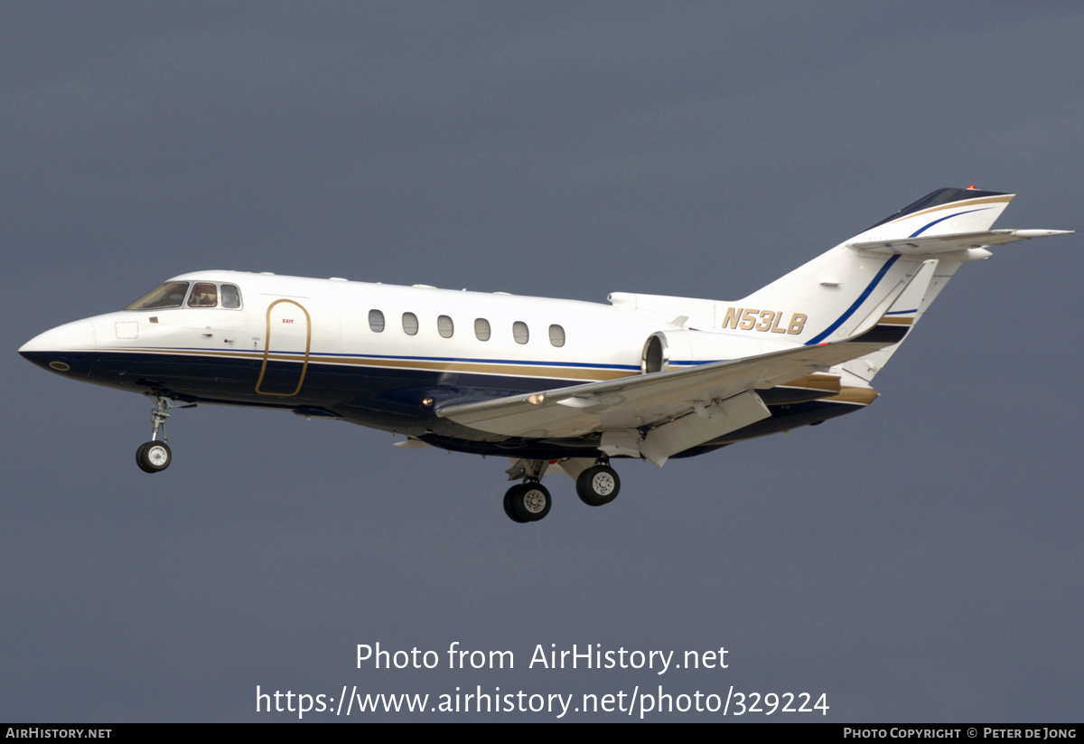 Aircraft Photo of N53LB | Hawker Beechcraft 800XP | AirHistory.net #329224