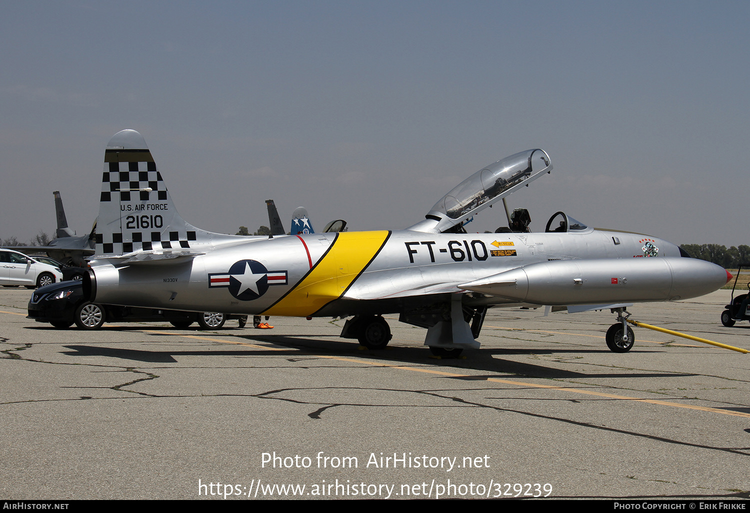 Aircraft Photo of N133DV / 21610 | Canadair CT-133 Silver Star 3 | USA - Air Force | AirHistory.net #329239