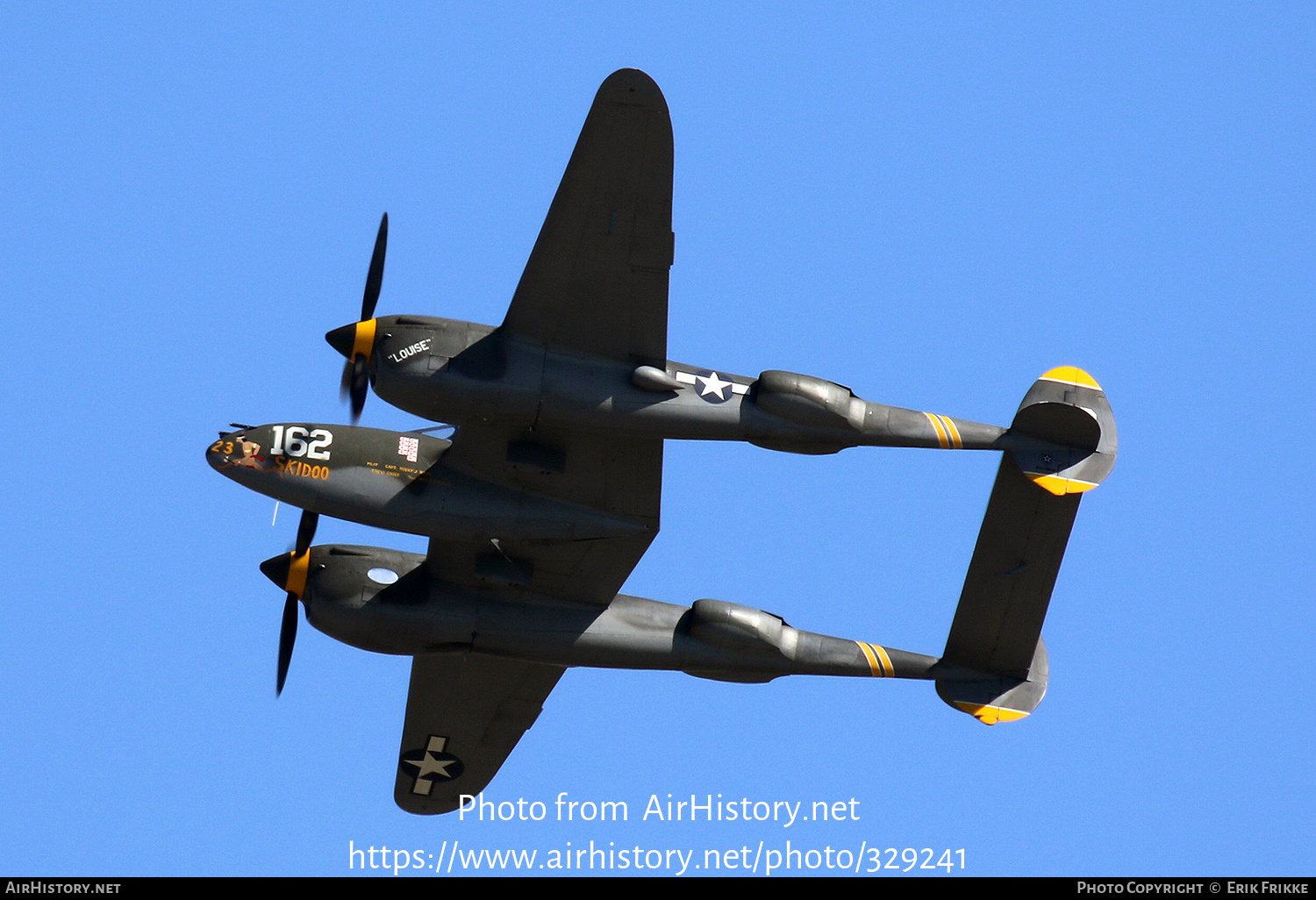 Aircraft Photo of N138AM / NX138AM / 44-23314 | Lockheed P-38J Lightning | USA - Air Force | AirHistory.net #329241