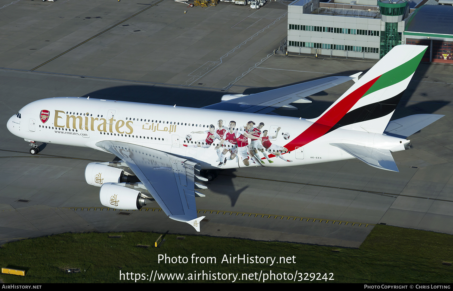 Aircraft Photo of A6-EES | Airbus A380-861 | Emirates | AirHistory.net #329242