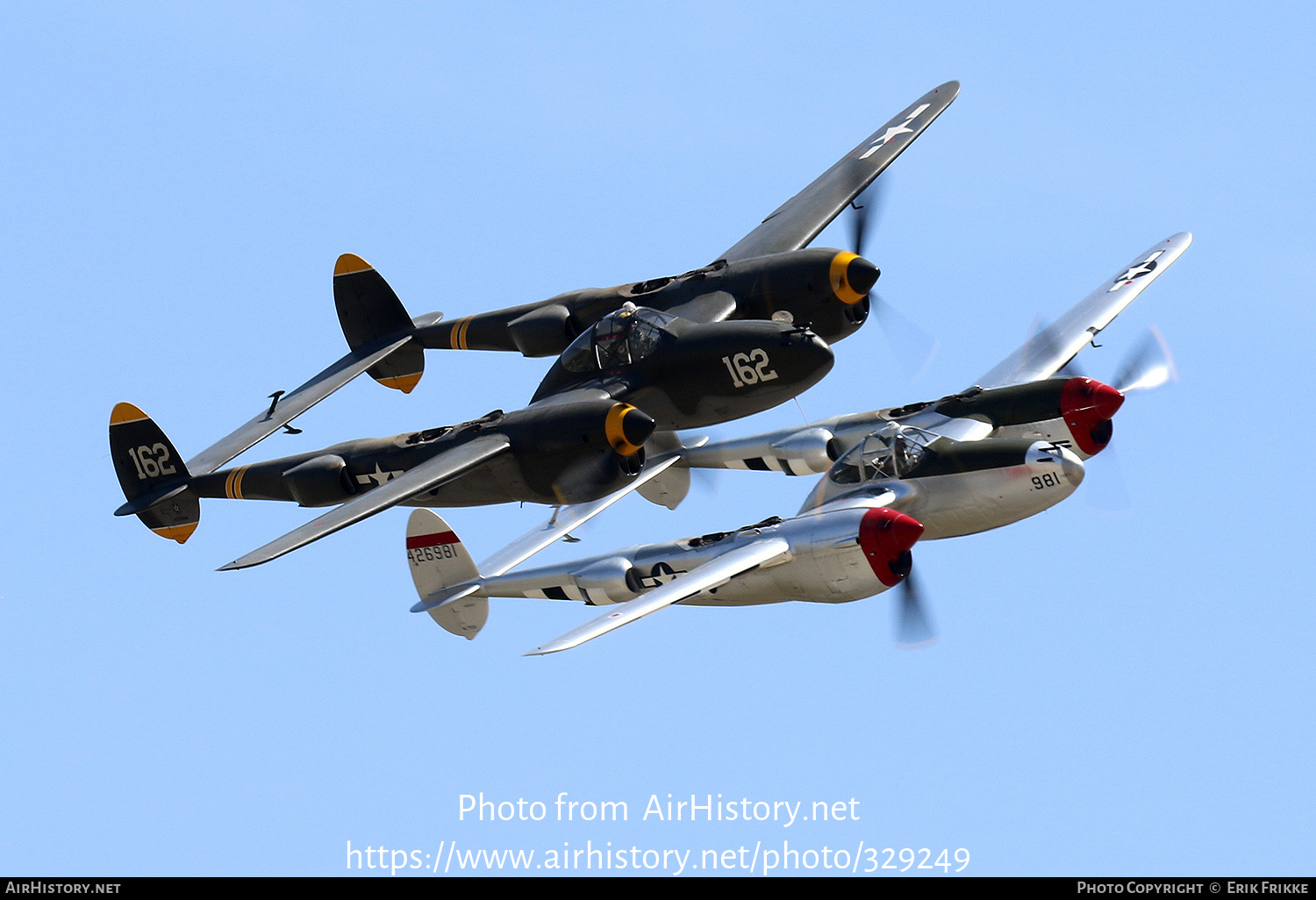 Aircraft Photo of N138AM / NX138AM / 44-23314 | Lockheed P-38J Lightning | USA - Air Force | AirHistory.net #329249