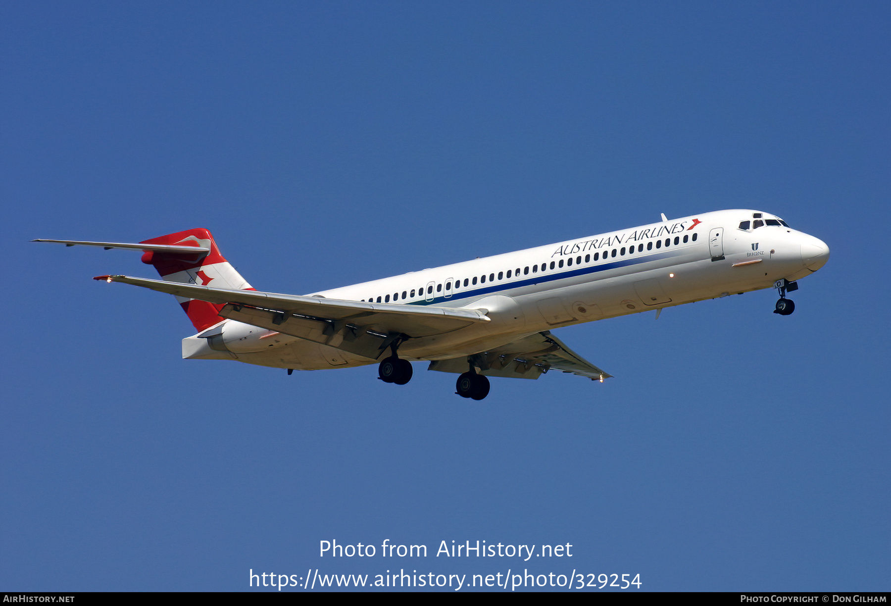 Aircraft Photo of OE-LMO | McDonnell Douglas MD-87 (DC-9-87) | Austrian Airlines | AirHistory.net #329254