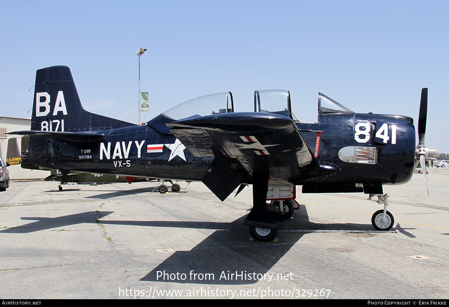 Aircraft Photo of N171BA / NX171BA | North American T-28B Trojan | USA - Navy | AirHistory.net #329267