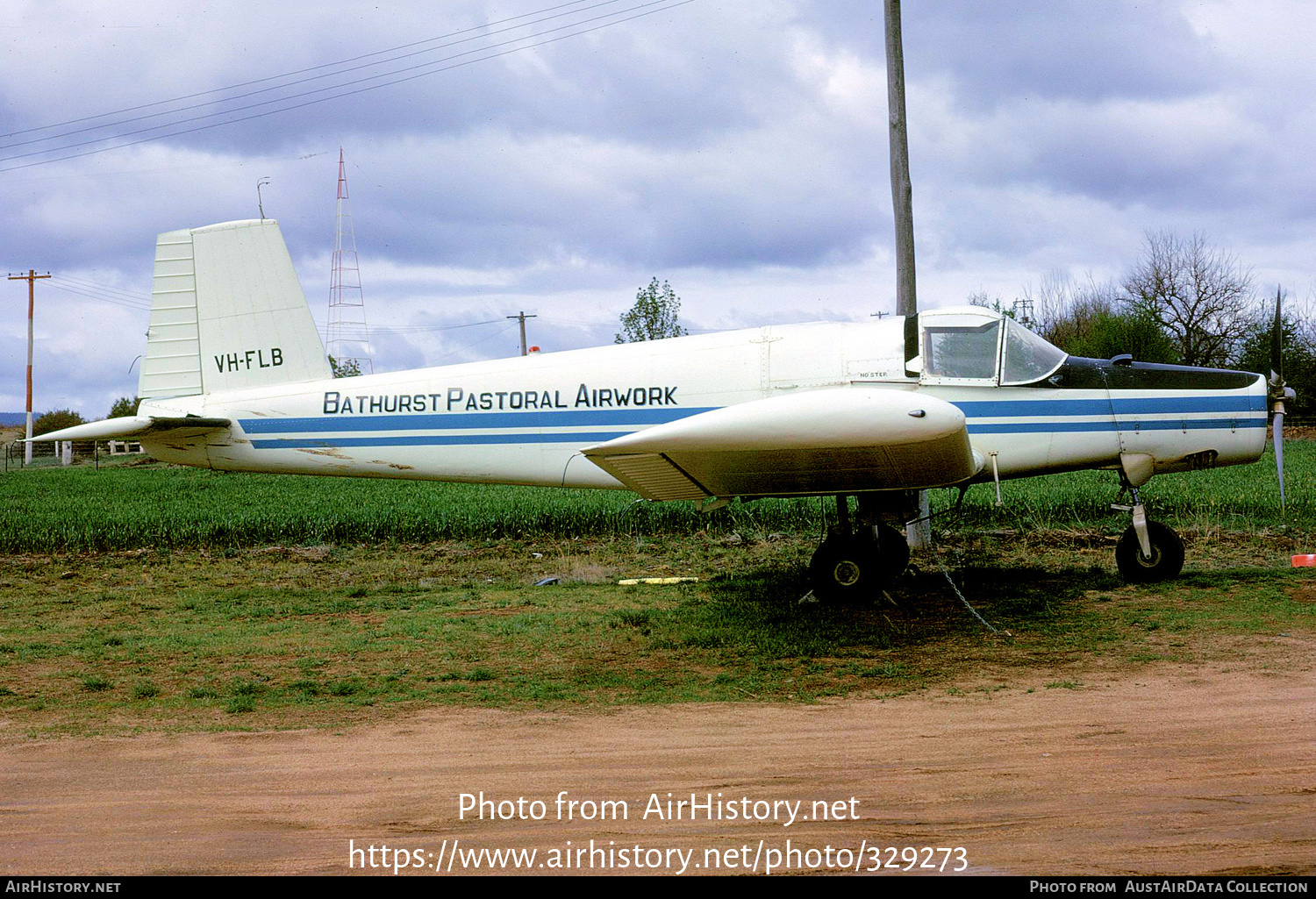 Aircraft Photo of VH-FLB | Fletcher FU-24 A4 | Bathurst Pastoral Airwork | AirHistory.net #329273