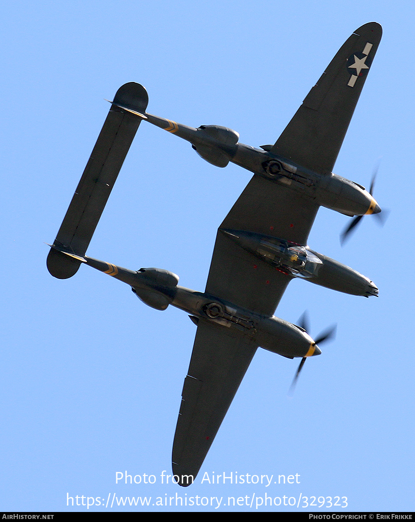 Aircraft Photo of N138AM / NX138AM / 44-23314 | Lockheed P-38J Lightning | USA - Air Force | AirHistory.net #329323