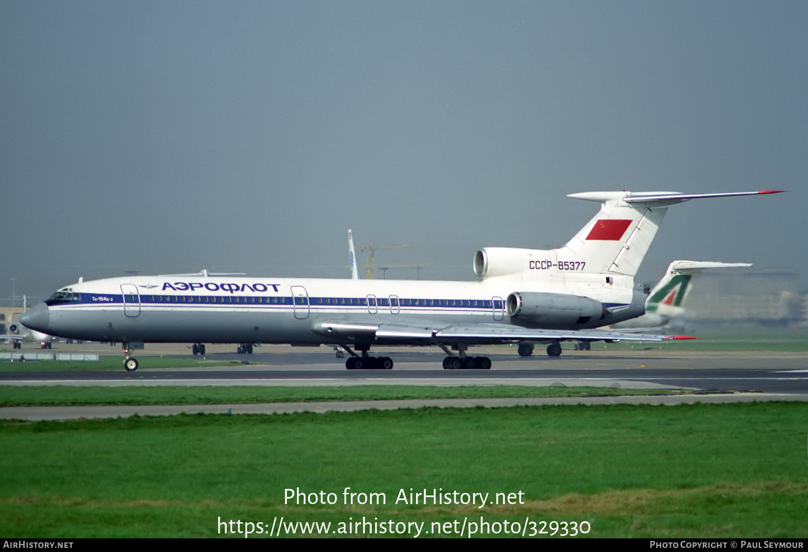 Aircraft Photo of CCCP-85377 | Tupolev Tu-154B-2 | Aeroflot | AirHistory.net #329330