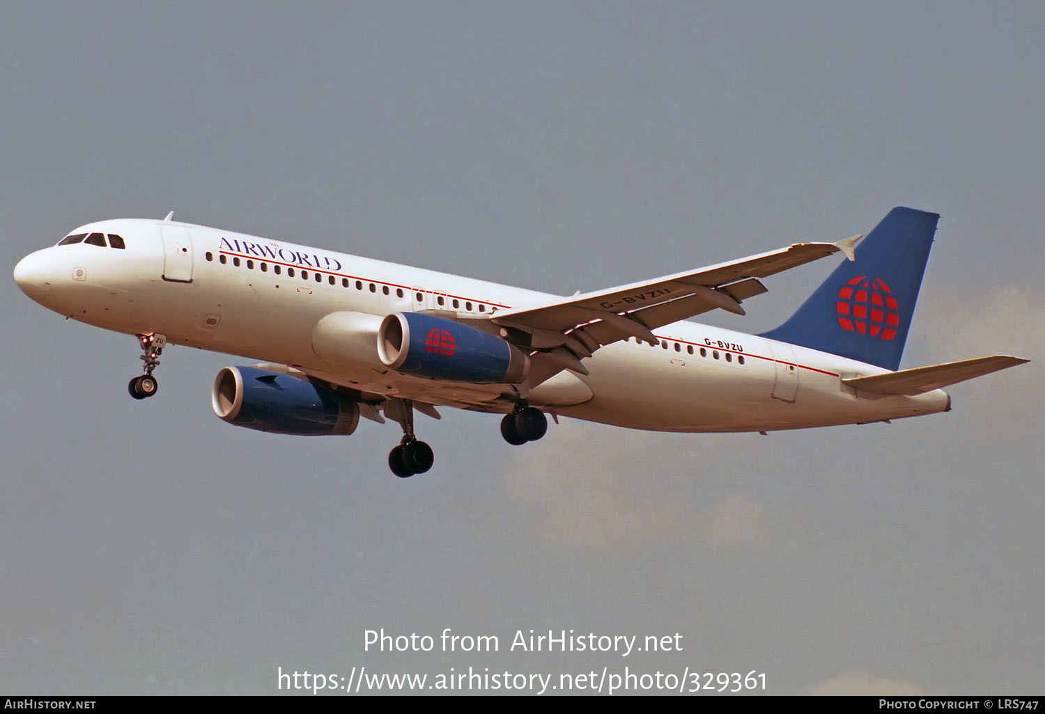 Aircraft Photo of G-BVZU | Airbus A320-231 | AirWorld | AirHistory.net #329361