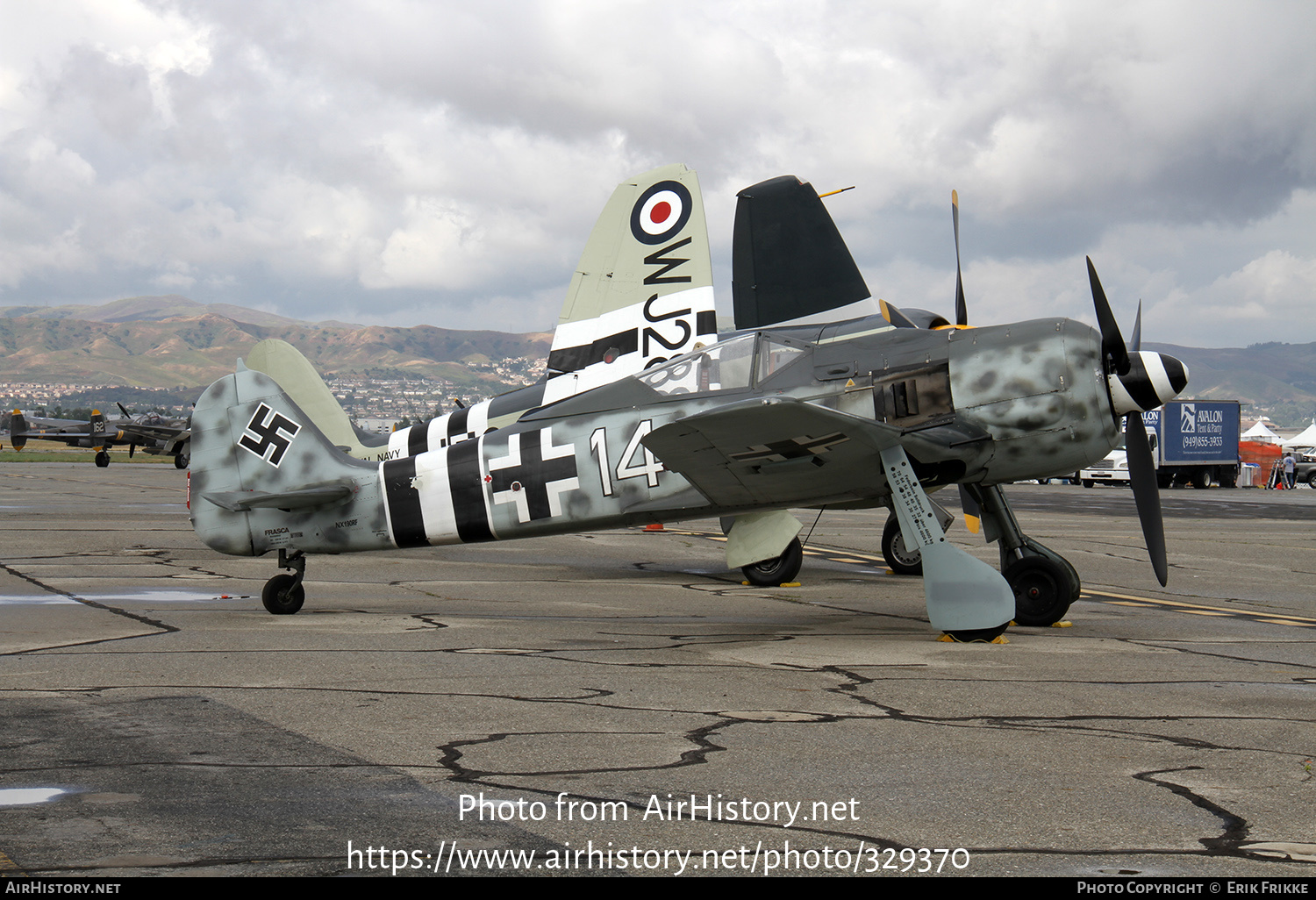 Aircraft Photo of N190RF / NX190RF | Flug Werk FW-190A-8/N | Germany - Air Force | AirHistory.net #329370