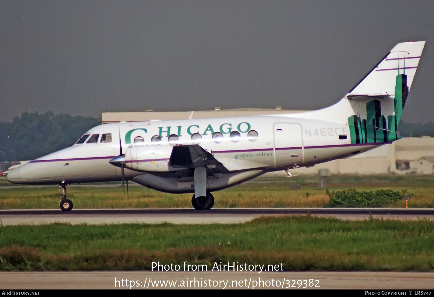 Aircraft Photo of N462CE | British Aerospace BAe-3101 Jetstream 31 | Chicago Express Airlines | AirHistory.net #329382