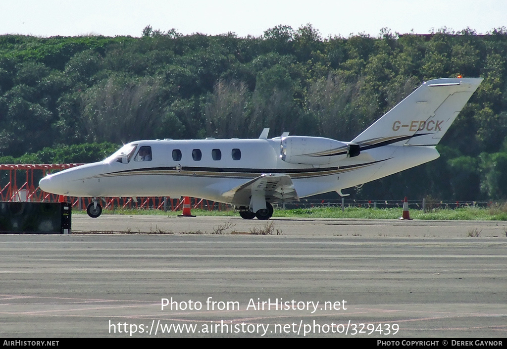 Aircraft Photo of G-EDCK | Cessna 525 CitationJet CJ1 | AirHistory.net #329439