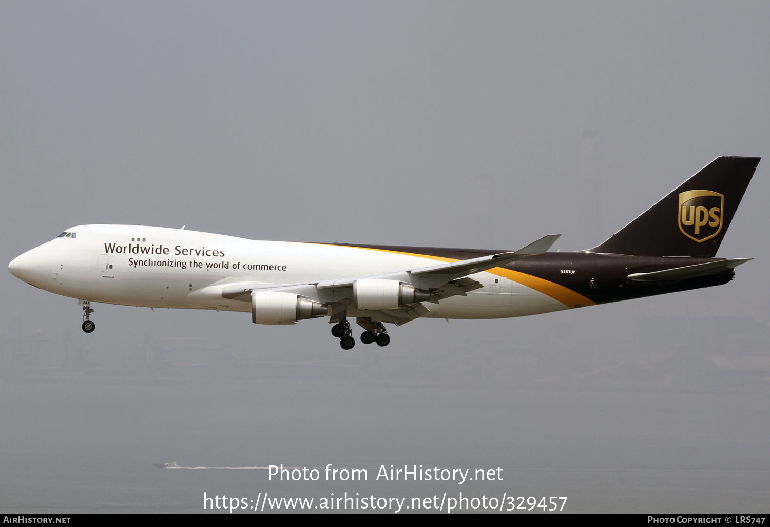 Aircraft Photo of N583UP | Boeing 747-4R7F/SCD | United Parcel Service - UPS | AirHistory.net #329457