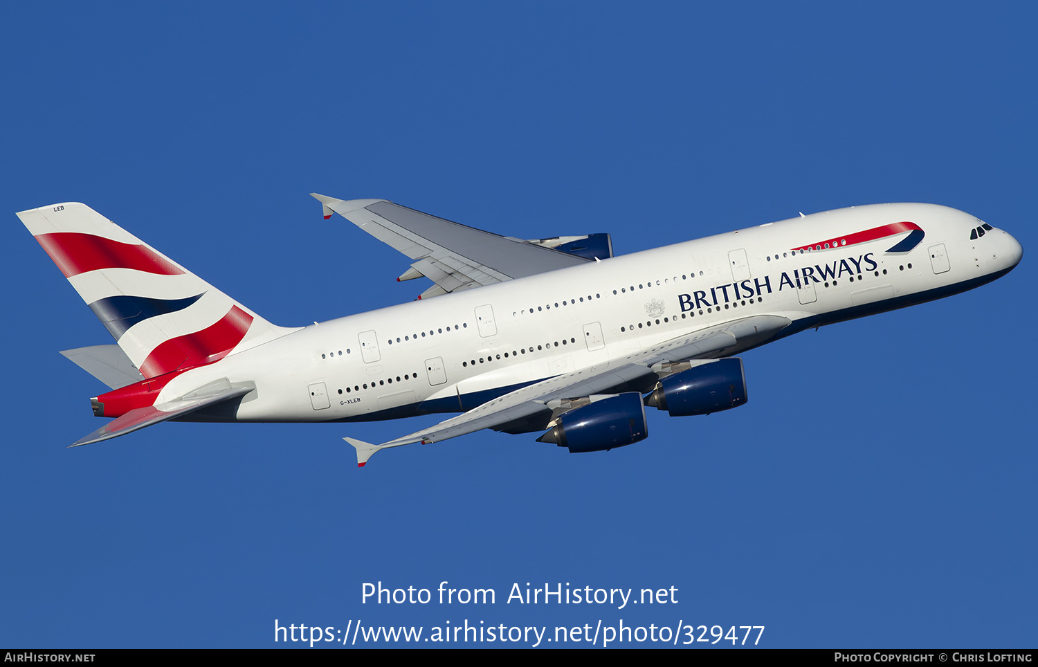 Aircraft Photo of G-XLEB | Airbus A380-841 | British Airways | AirHistory.net #329477