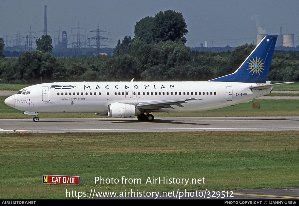 Aircraft Photo of SX-BMB | Boeing 737-46J | Macedonian Airlines | AirHistory.net #329512