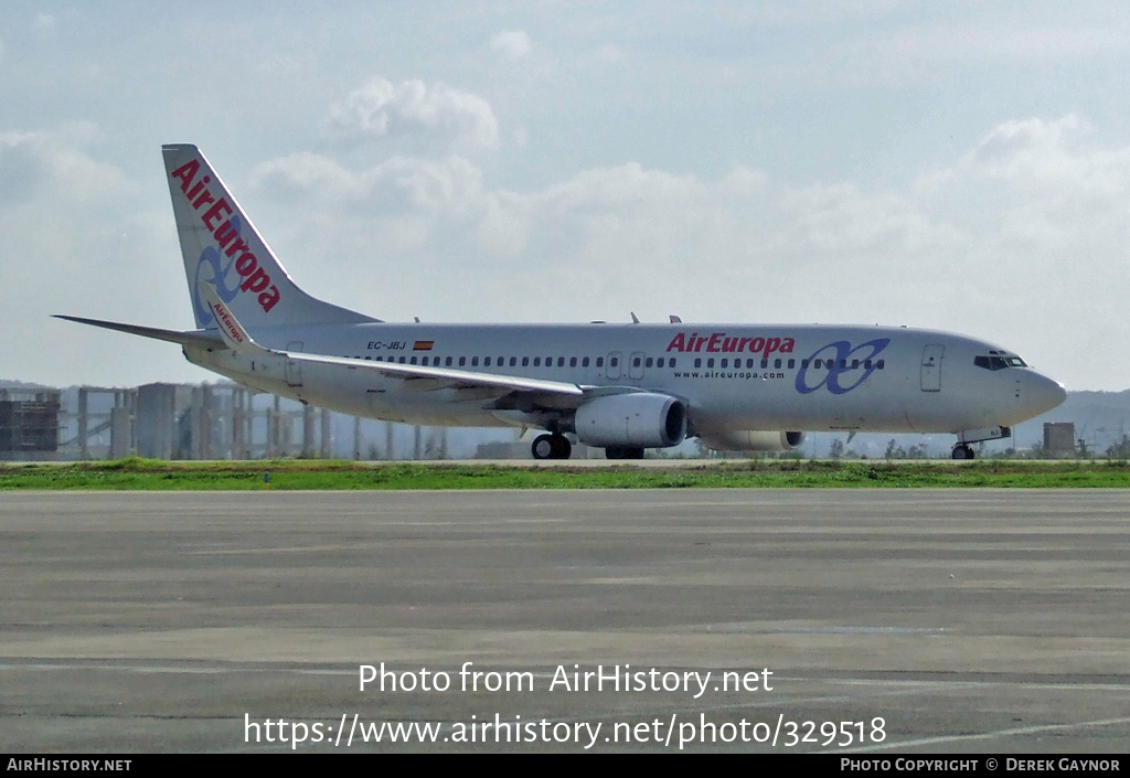 Aircraft Photo of EC-JBJ | Boeing 737-85P | Air Europa | AirHistory.net #329518