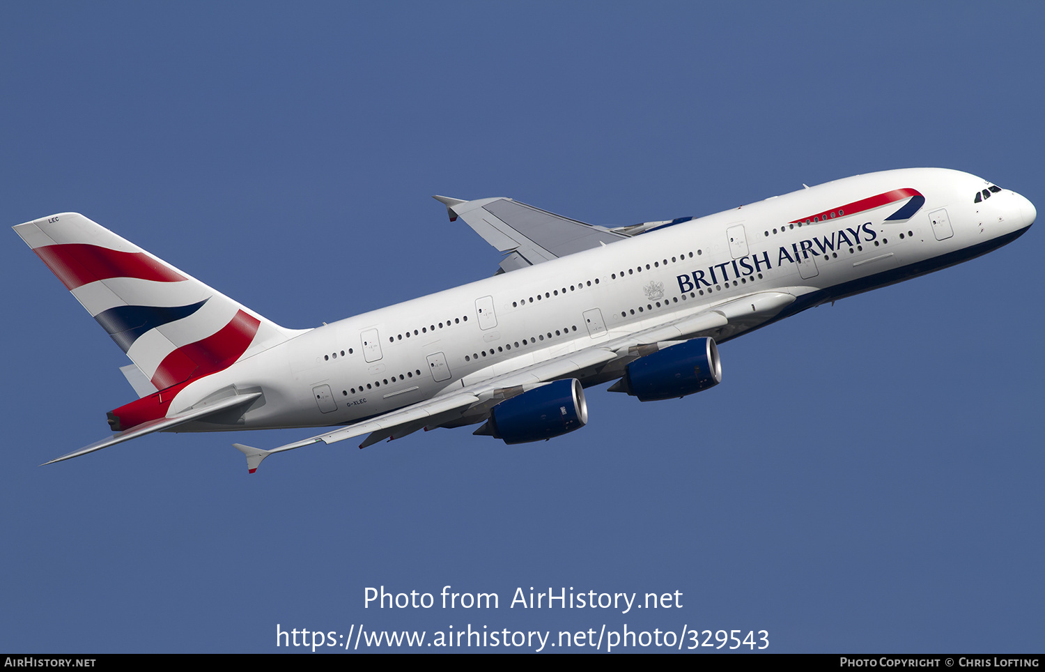 Aircraft Photo of G-XLEC | Airbus A380-841 | British Airways | AirHistory.net #329543