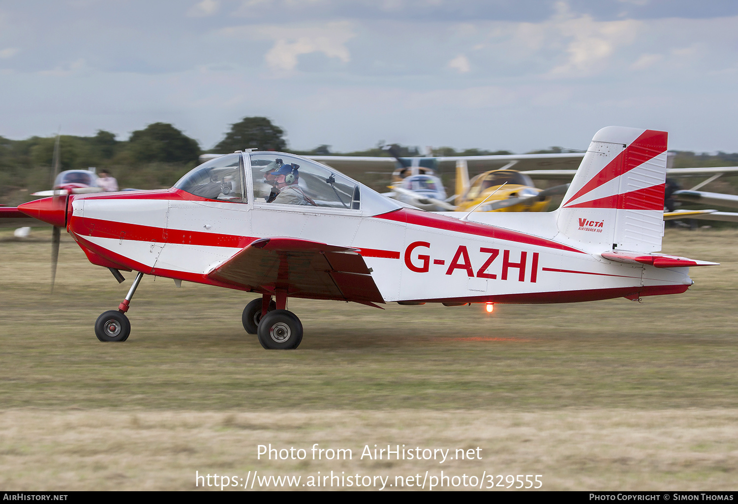 Aircraft Photo of G-AZHI | AESL Glos-Airtourer Super 150 | AirHistory.net #329555