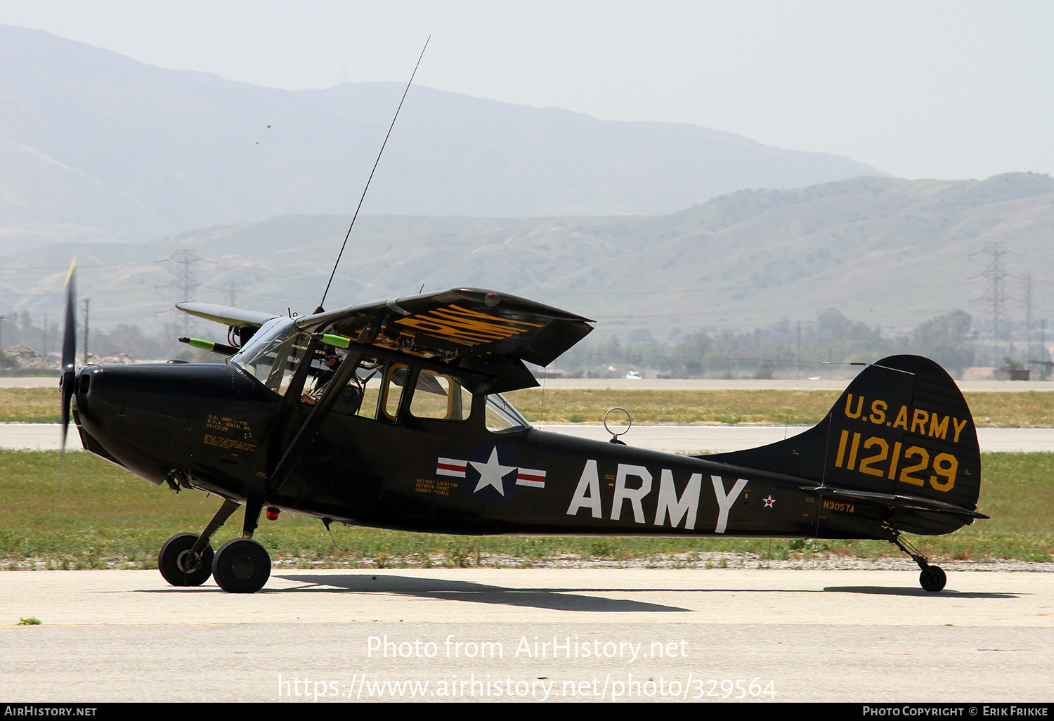 Aircraft Photo of N305TA | Cessna L-19A Bird Dog | USA - Army | AirHistory.net #329564