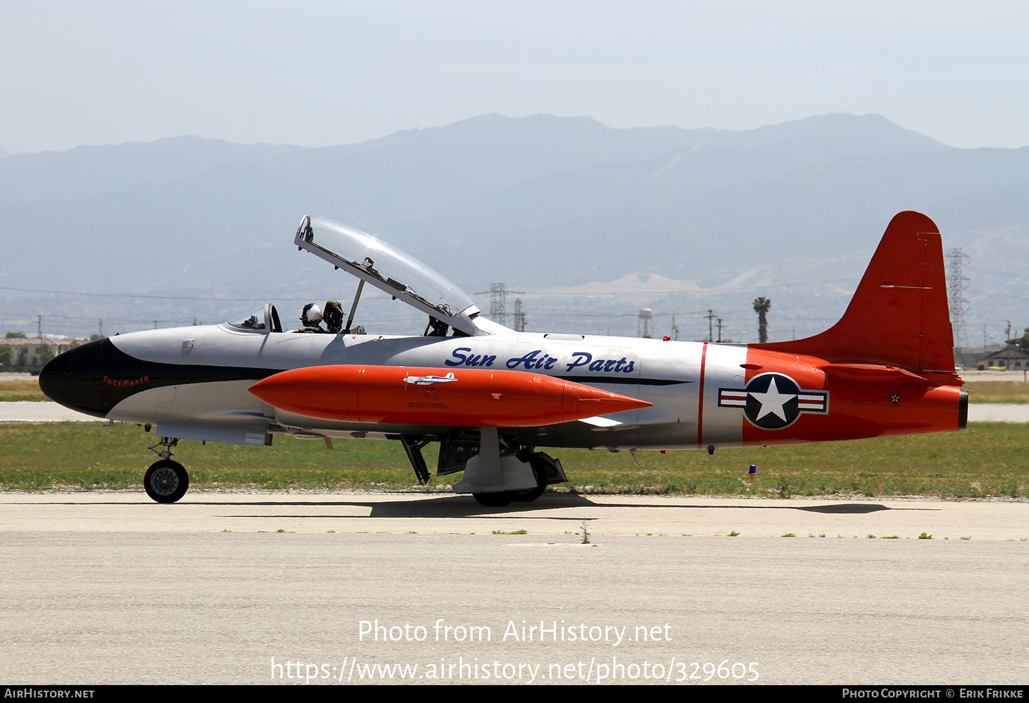 Aircraft Photo of N377JP / NX377JP | Canadair T-33AN Silver Star 3 | Planes of Fame Air Museum | USA - Air Force | AirHistory.net #329605