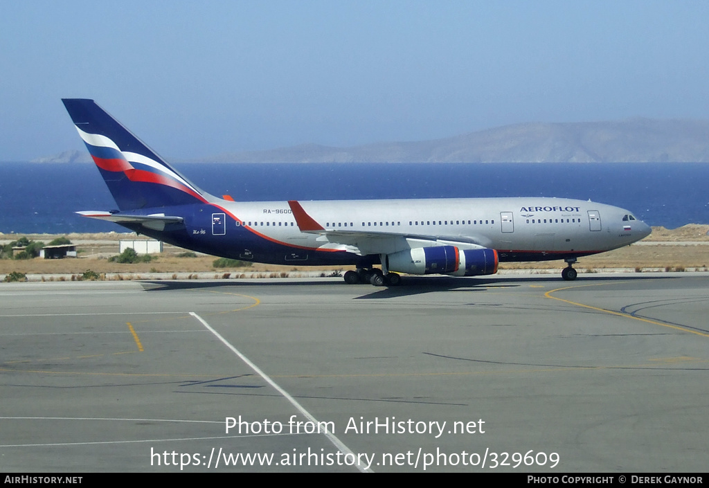 Aircraft Photo of RA-96007 | Ilyushin Il-96-300 | Aeroflot - Russian Airlines | AirHistory.net #329609