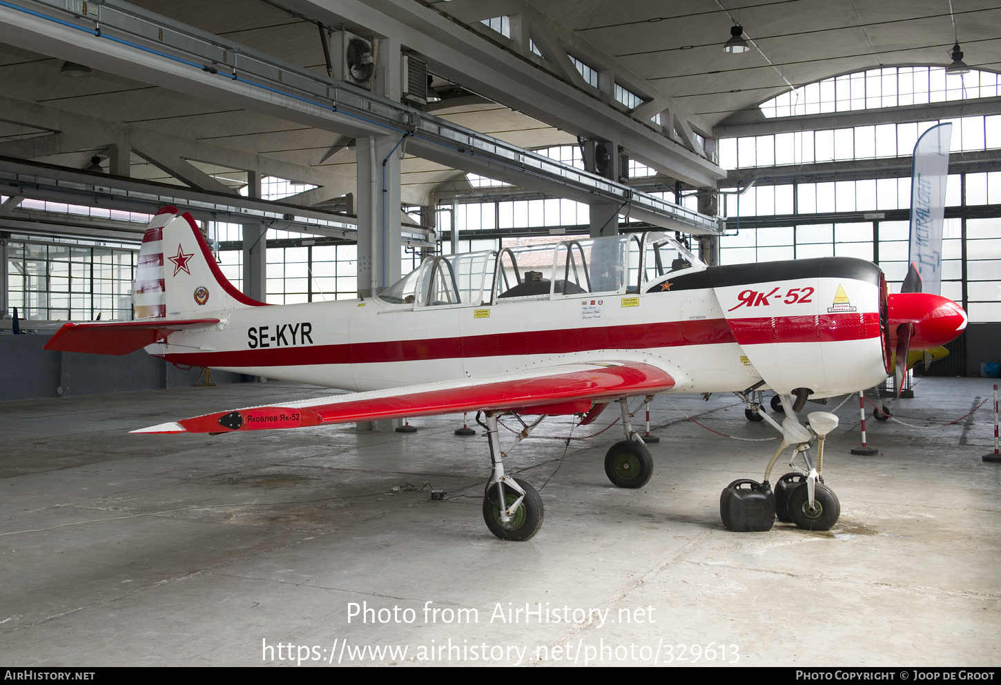 Aircraft Photo of SE-KYR | Yakovlev Yak-52 | Soviet Union - Air Force | AirHistory.net #329613