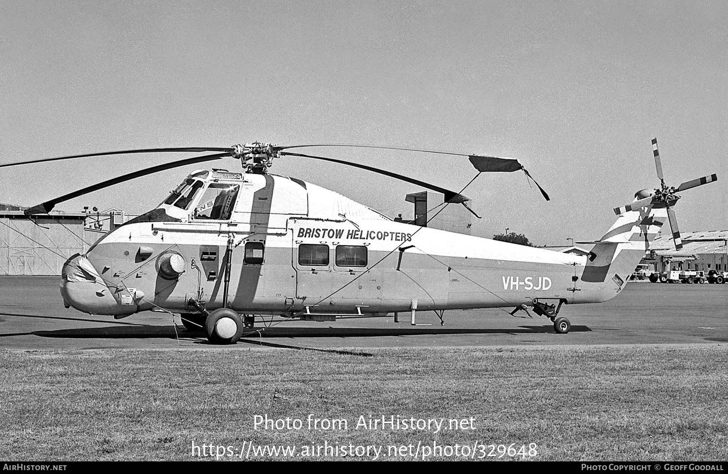 Aircraft Photo of VH-SJD | Westland WS-58 Wessex 60 | Bristow Helicopters | AirHistory.net #329648