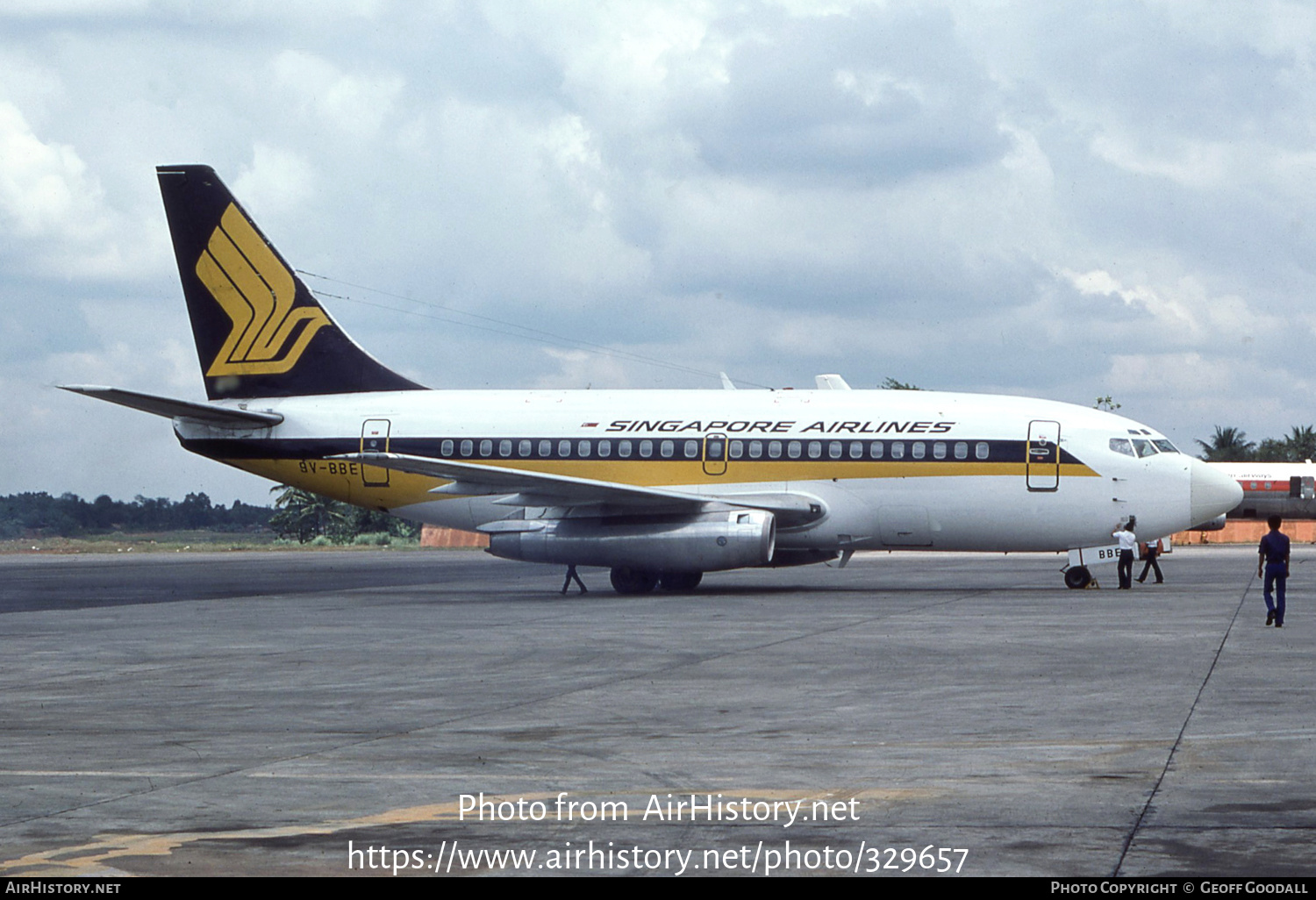 Aircraft Photo of 9V-BBE | Boeing 737-112 | Singapore Airlines | AirHistory.net #329657