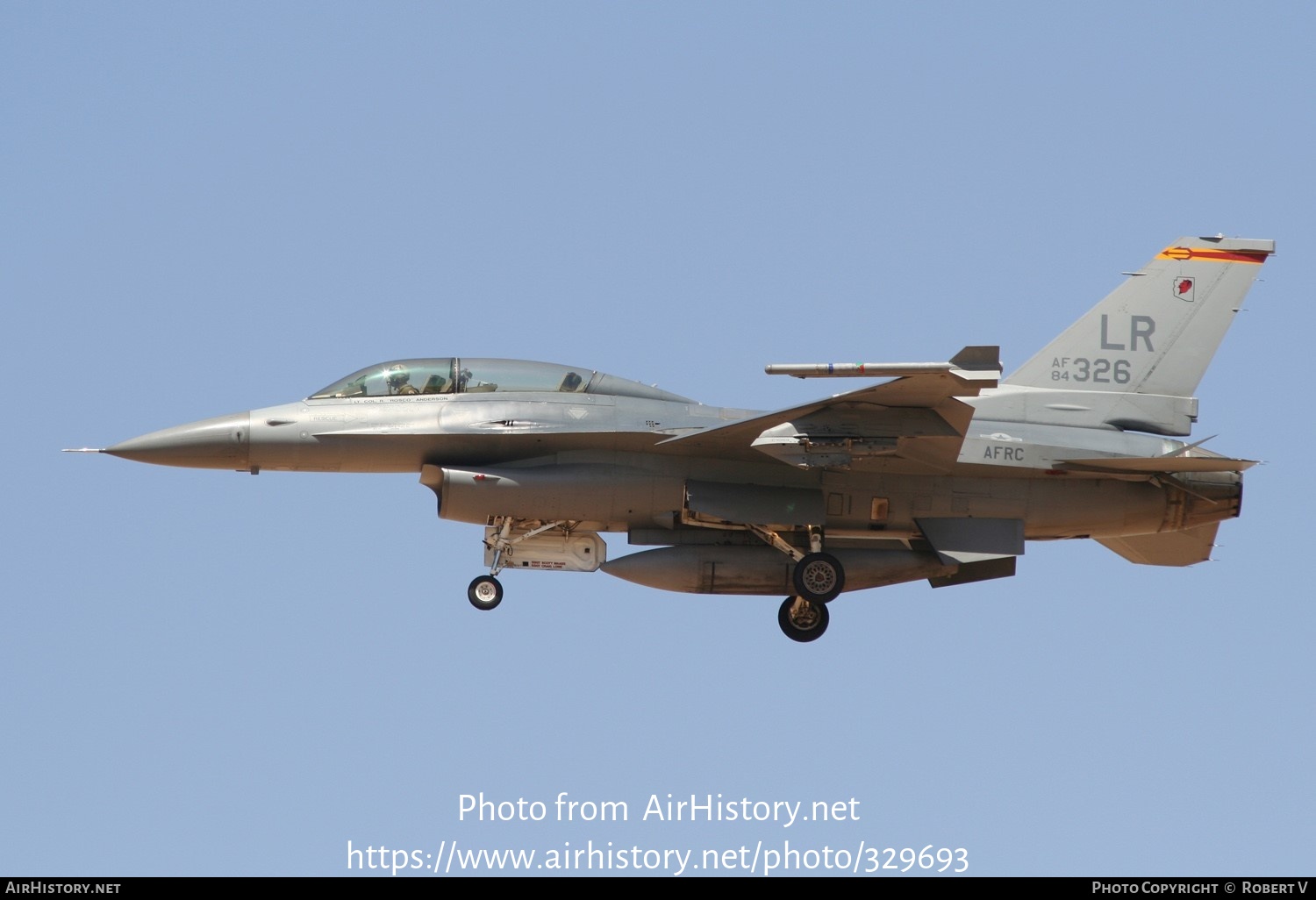 Aircraft Photo of 84-1326 / AF84-326 | General Dynamics F-16D Fighting Falcon | USA - Air Force | AirHistory.net #329693