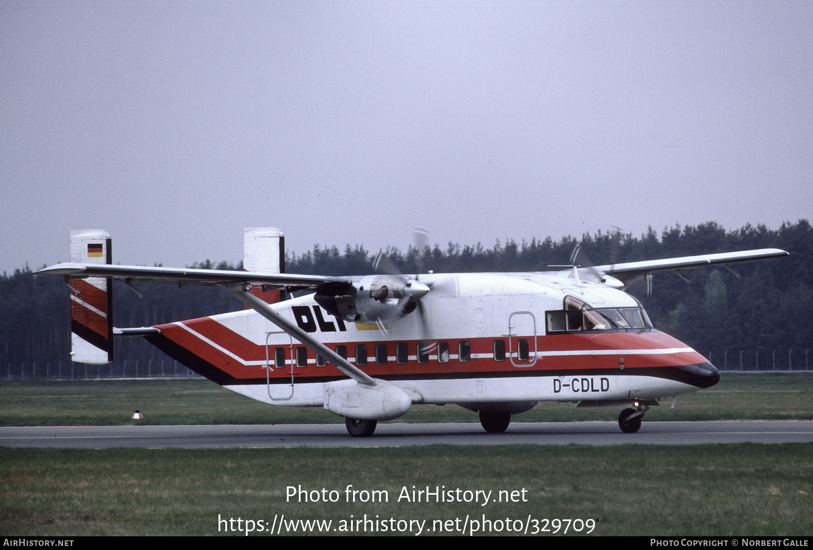 Aircraft Photo of D-CDLD | Short 330-100 | DLT - Deutsche Luftverkehrsgesellschaft | AirHistory.net #329709