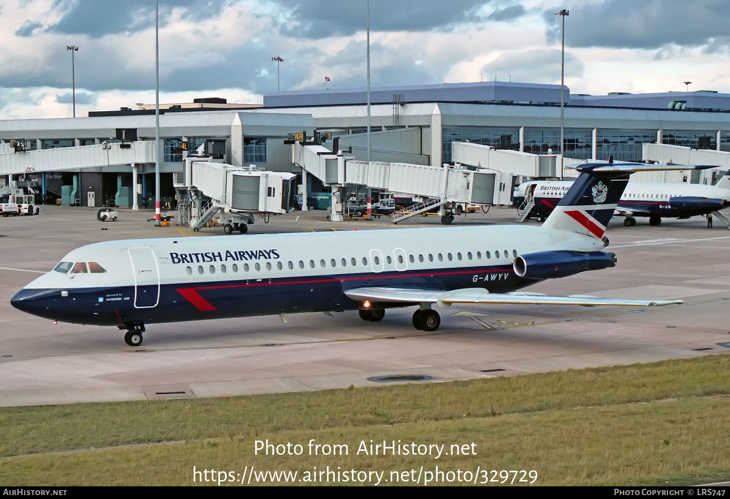 Aircraft Photo of G-AWYV | BAC 111-501EX One-Eleven | British Airways | AirHistory.net #329729