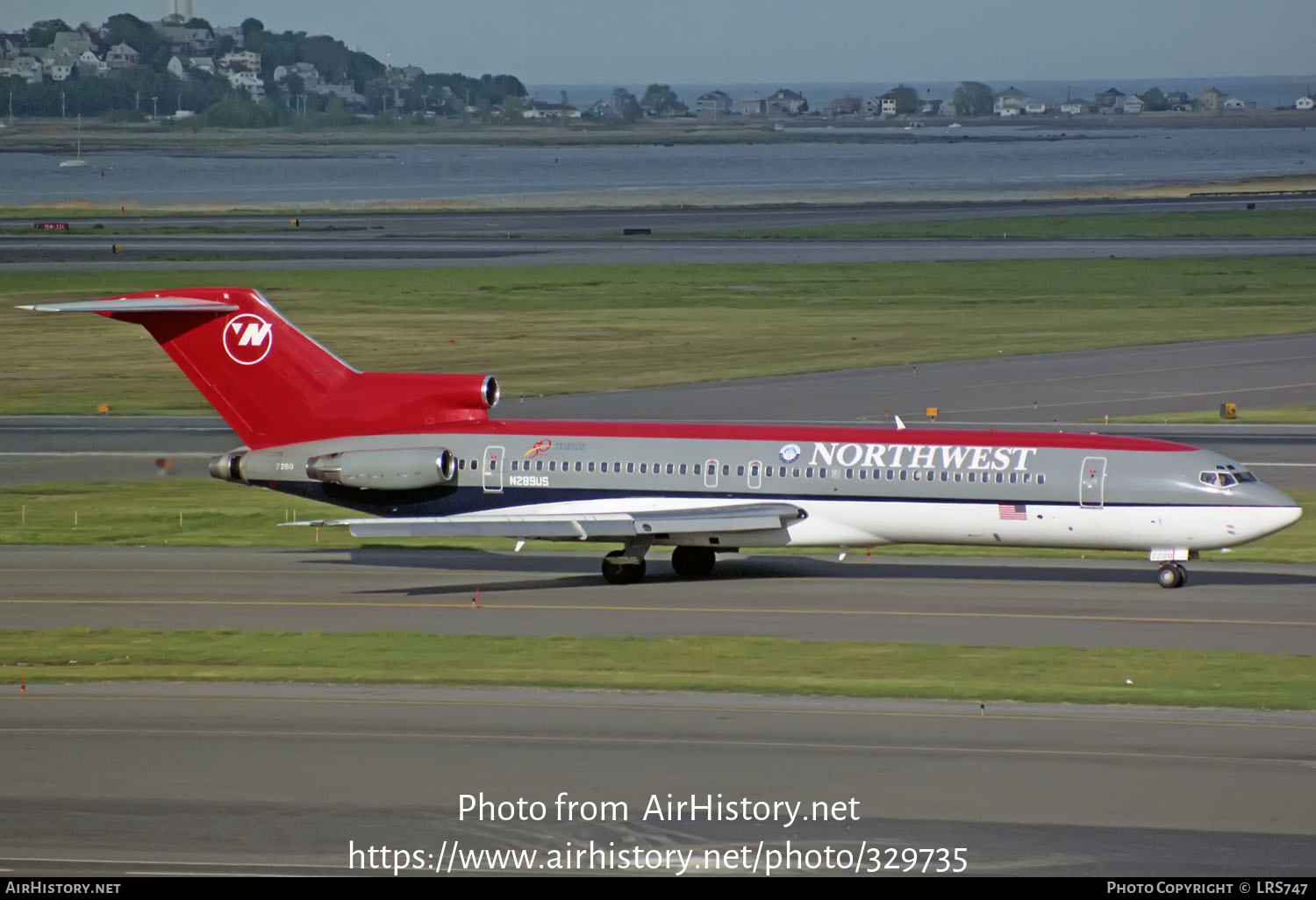 Aircraft Photo of N289US | Boeing 727-251/Adv | Northwest Airlines | AirHistory.net #329735