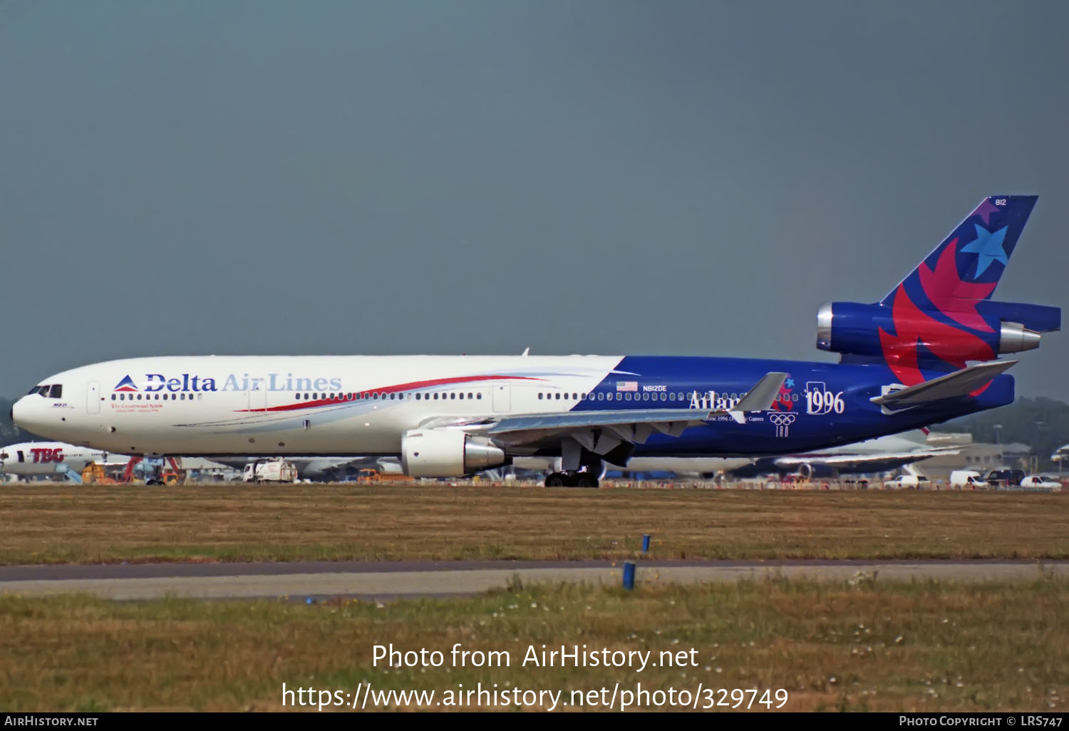 Aircraft Photo of N812DE | McDonnell Douglas MD-11 | Delta Air Lines | AirHistory.net #329749