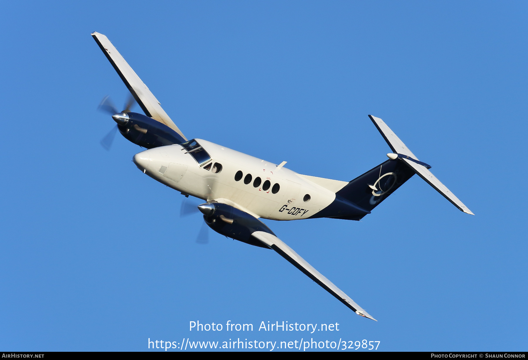 Aircraft Photo of G-CDFY | Raytheon B200 King Air | AirHistory.net #329857