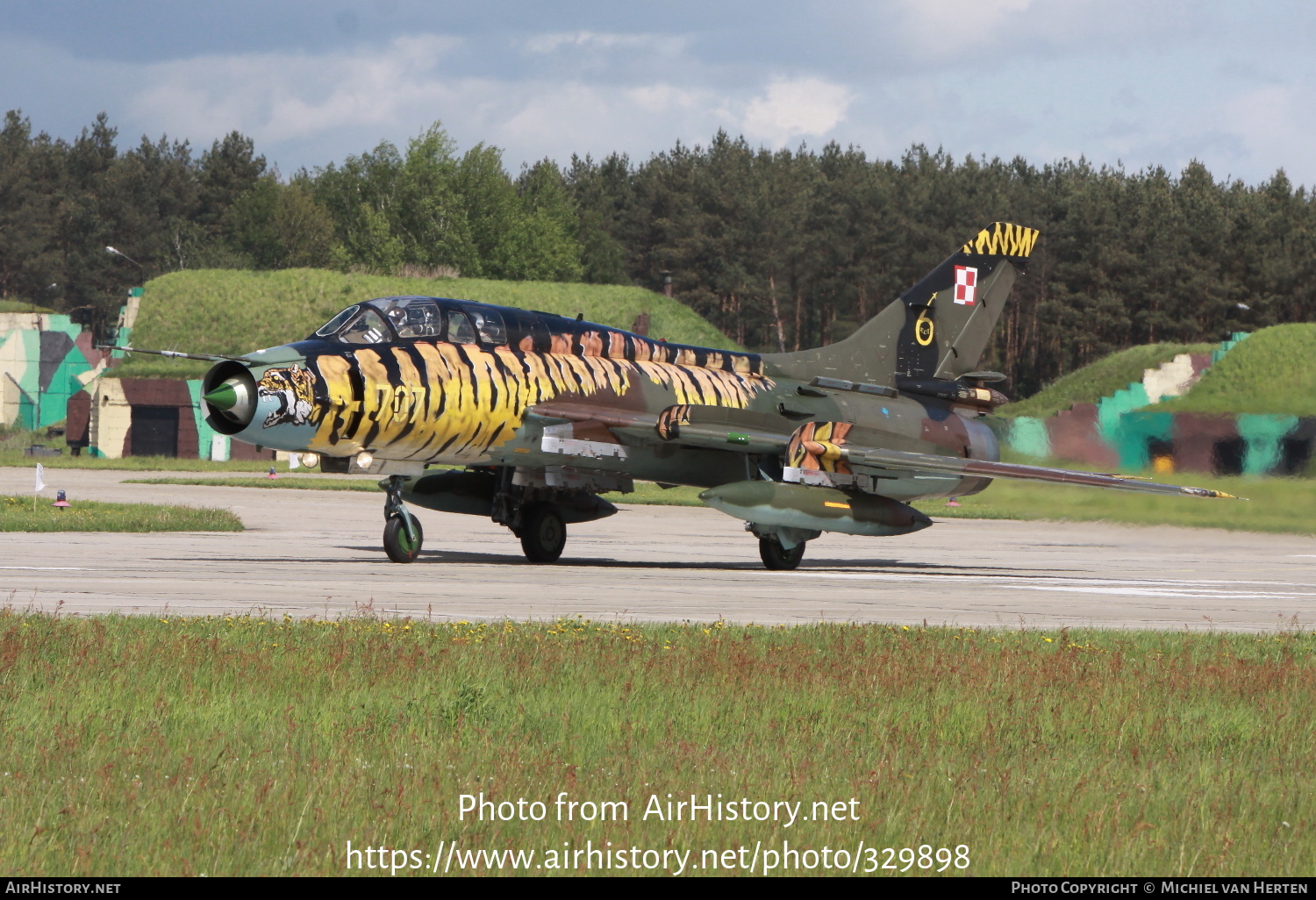 Aircraft Photo of 707 | Sukhoi Su-22UM3K | Poland - Air Force | AirHistory.net #329898