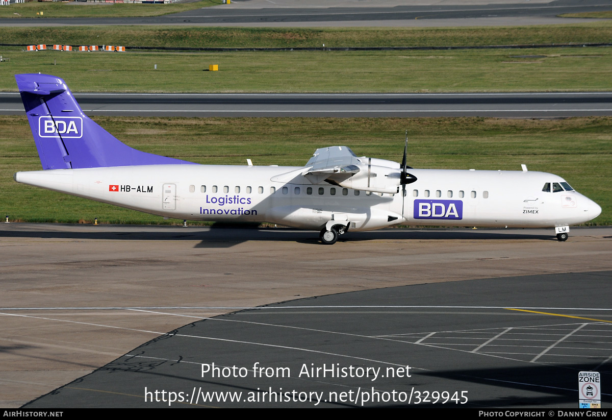 Aircraft Photo of HB-ALM | ATR ATR-72-202/F | BDA Logistics Innovation - Bespoke Distribution Aviation | AirHistory.net #329945